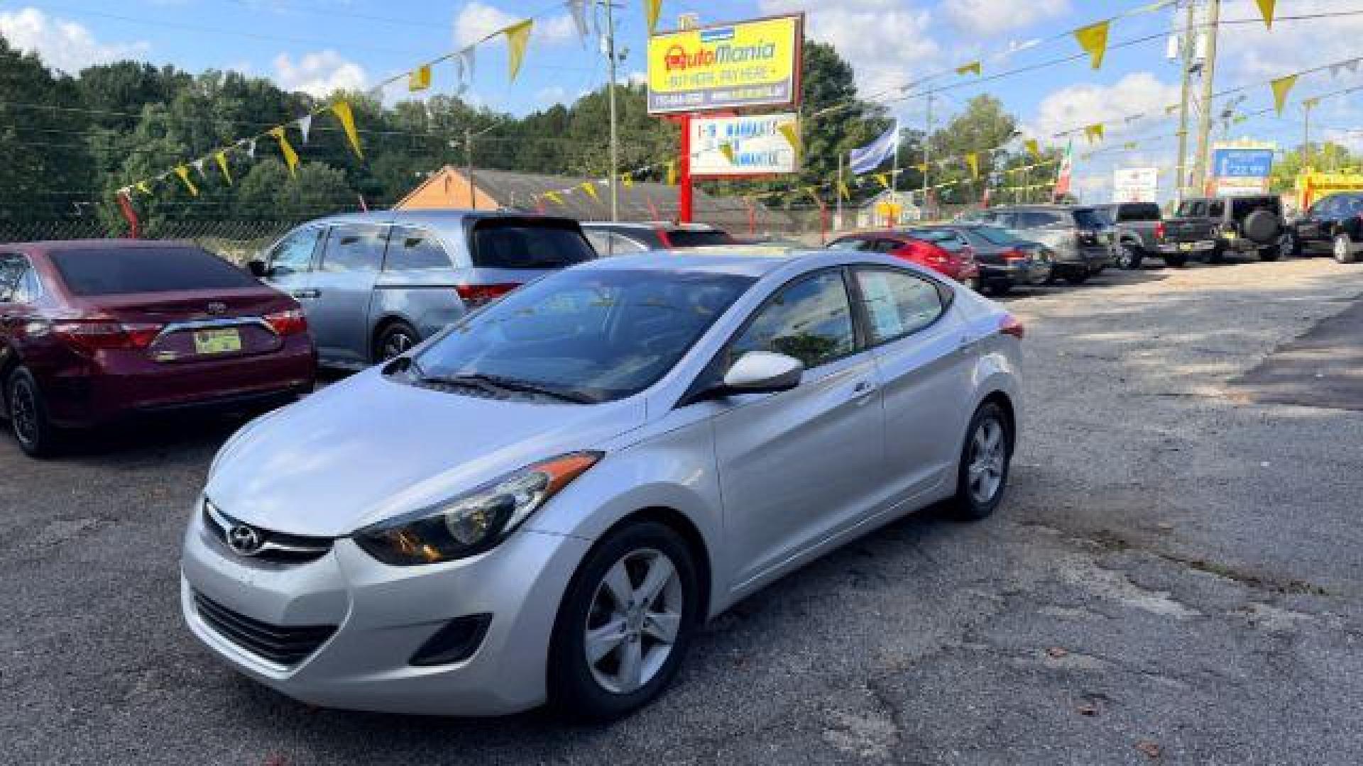 2011 Silver Hyundai Elantra GLS (Ulsan Plant) (KMHDH4AE2BU) with an 1.8L I-4 DOHC engine, located at 1806 Veterans Memorial Hwy SW, Austell, GA, 30168, (770) 944-9558, 33.817959, -84.606987 - Photo#0