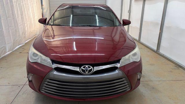 2017 RED Toyota Camry LE (4T1BF1FK6HU) with an 2.5L I-4 DOHC engine, located at 1806 Veterans Memorial Hwy SW, Austell, GA, 30168, (770) 944-9558, 33.817959, -84.606987 - Photo#9