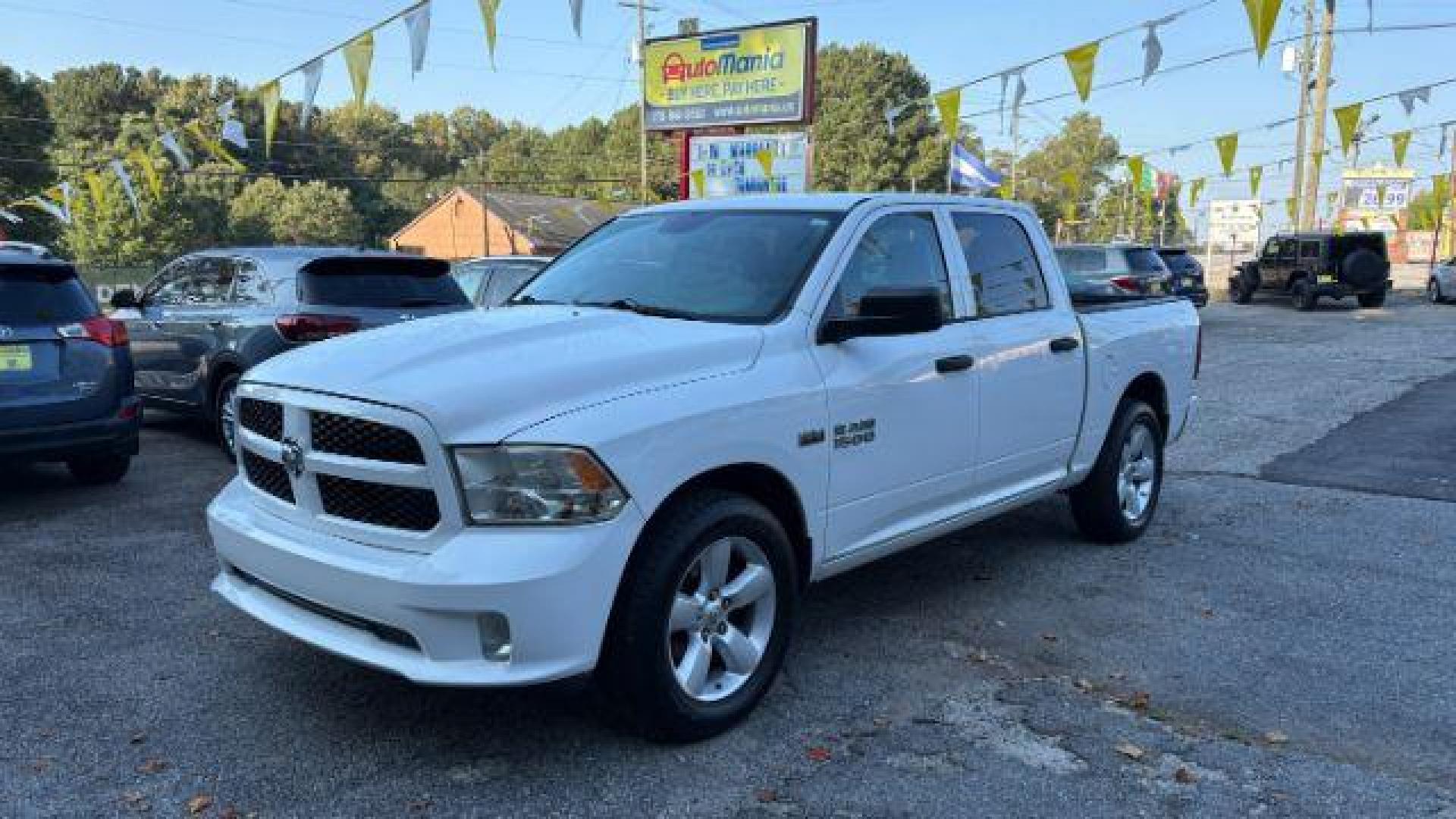 2014 White Ram 1500 Express (1C6RR6KT1ES) with an 3.6L V-6 DOHC engine, located at 1806 Veterans Memorial Hwy SW, Austell, GA, 30168, (770) 944-9558, 33.817959, -84.606987 - Photo#1