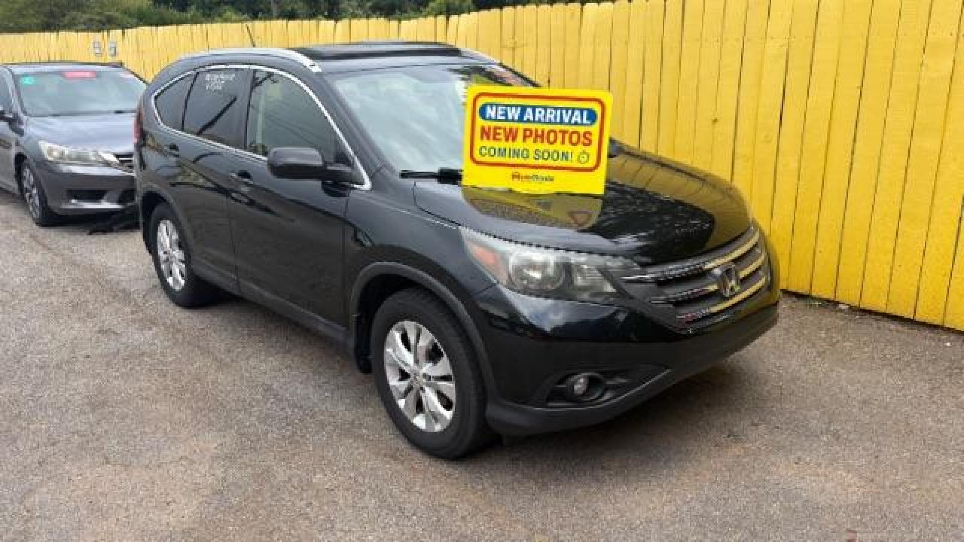 2012 Black Honda CR-V EX-L (JHLRM3H76CC) with an 2.4L I-4 DOHC engine, located at 1806 Veterans Memorial Hwy SW, Austell, GA, 30168, (770) 944-9558, 33.817959, -84.606987 - Photo#0