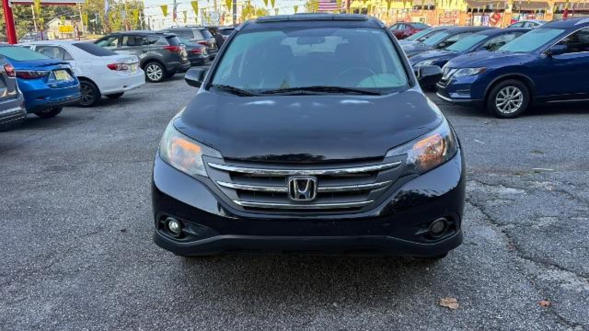 2012 Black Honda CR-V EX-L (JHLRM3H76CC) with an 2.4L I-4 DOHC engine, located at 1806 Veterans Memorial Hwy SW, Austell, GA, 30168, (770) 944-9558, 33.817959, -84.606987 - Photo#1