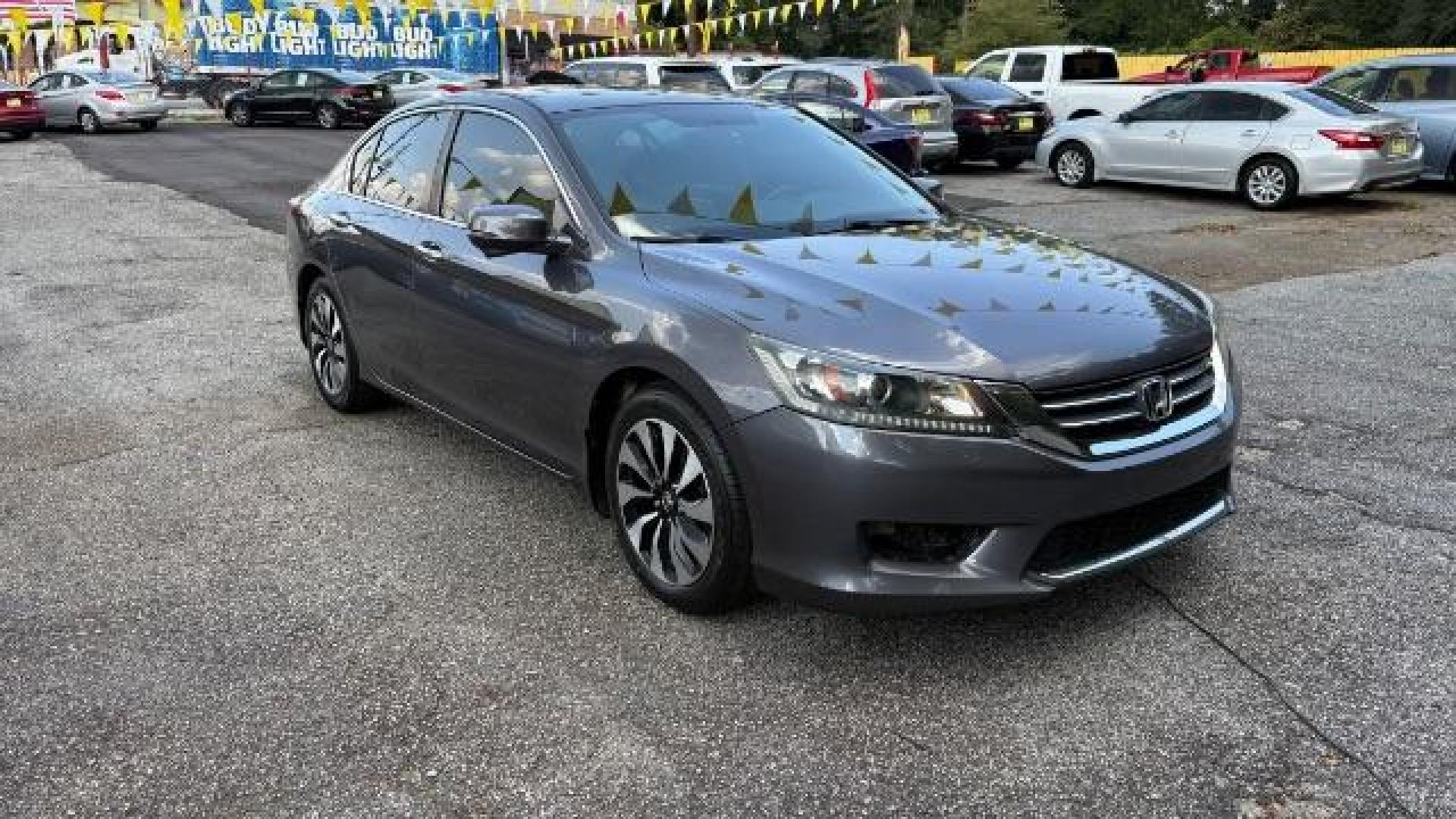 2014 Gray Honda Accord EX (1HGCR2F7XEA) with an 2.4L I-4 gasoline direct injection engine, located at 1806 Veterans Memorial Hwy SW, Austell, GA, 30168, (770) 944-9558, 33.817959, -84.606987 - Photo#2