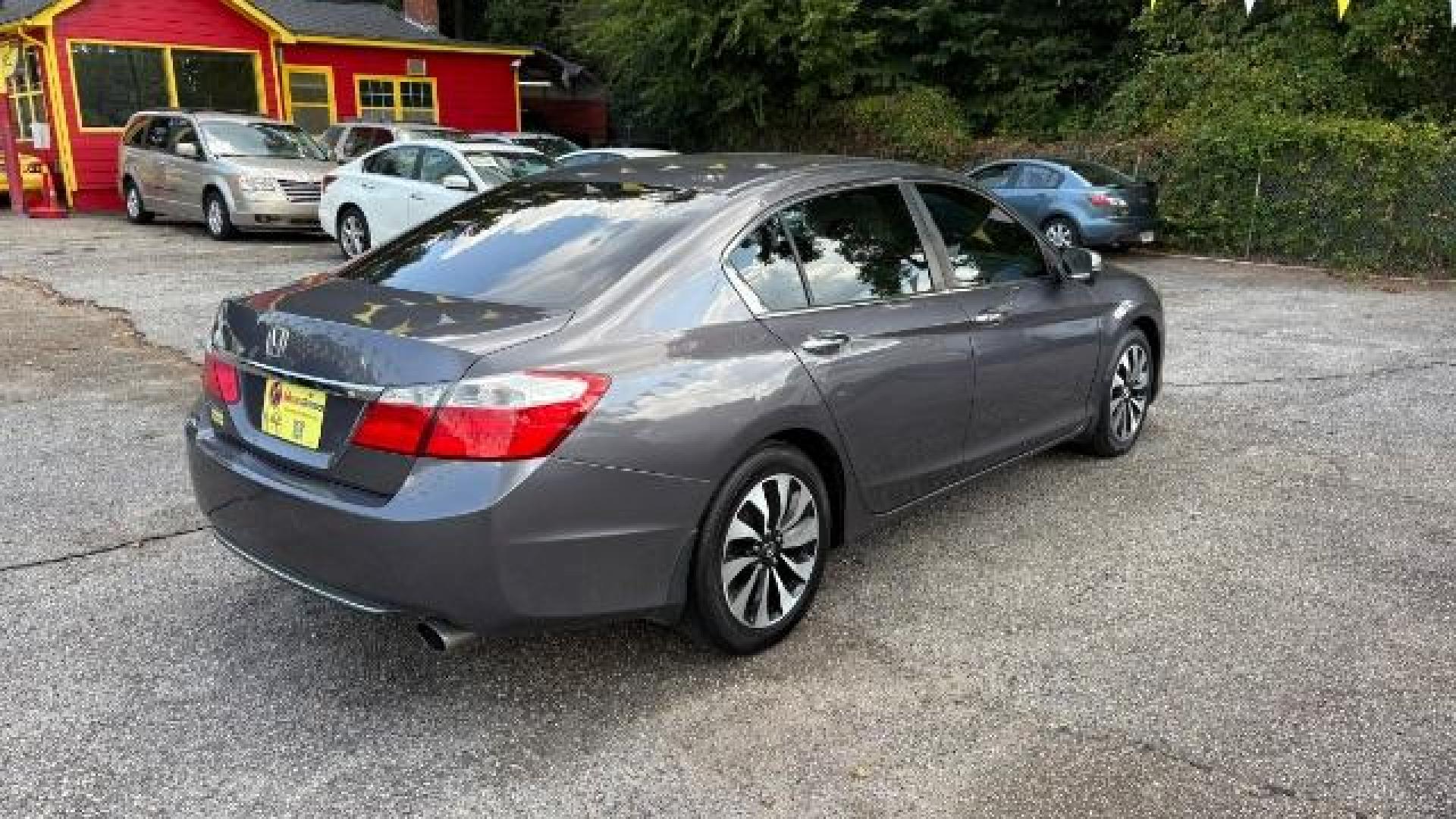 2014 Gray Honda Accord EX (1HGCR2F7XEA) with an 2.4L I-4 gasoline direct injection engine, located at 1806 Veterans Memorial Hwy SW, Austell, GA, 30168, (770) 944-9558, 33.817959, -84.606987 - Photo#3