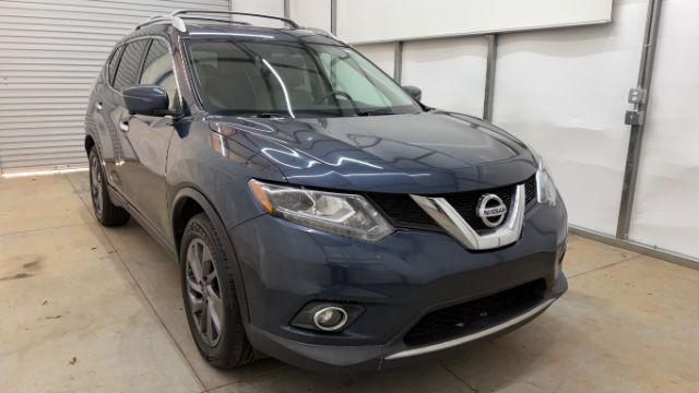 2016 Blue Nissan Rogue SL (5N1AT2MT2GC) with an 2.5L I-4 DOHC engine, located at 1806 Veterans Memorial Hwy SW, Austell, GA, 30168, (770) 944-9558, 33.817959, -84.606987 - Photo#8