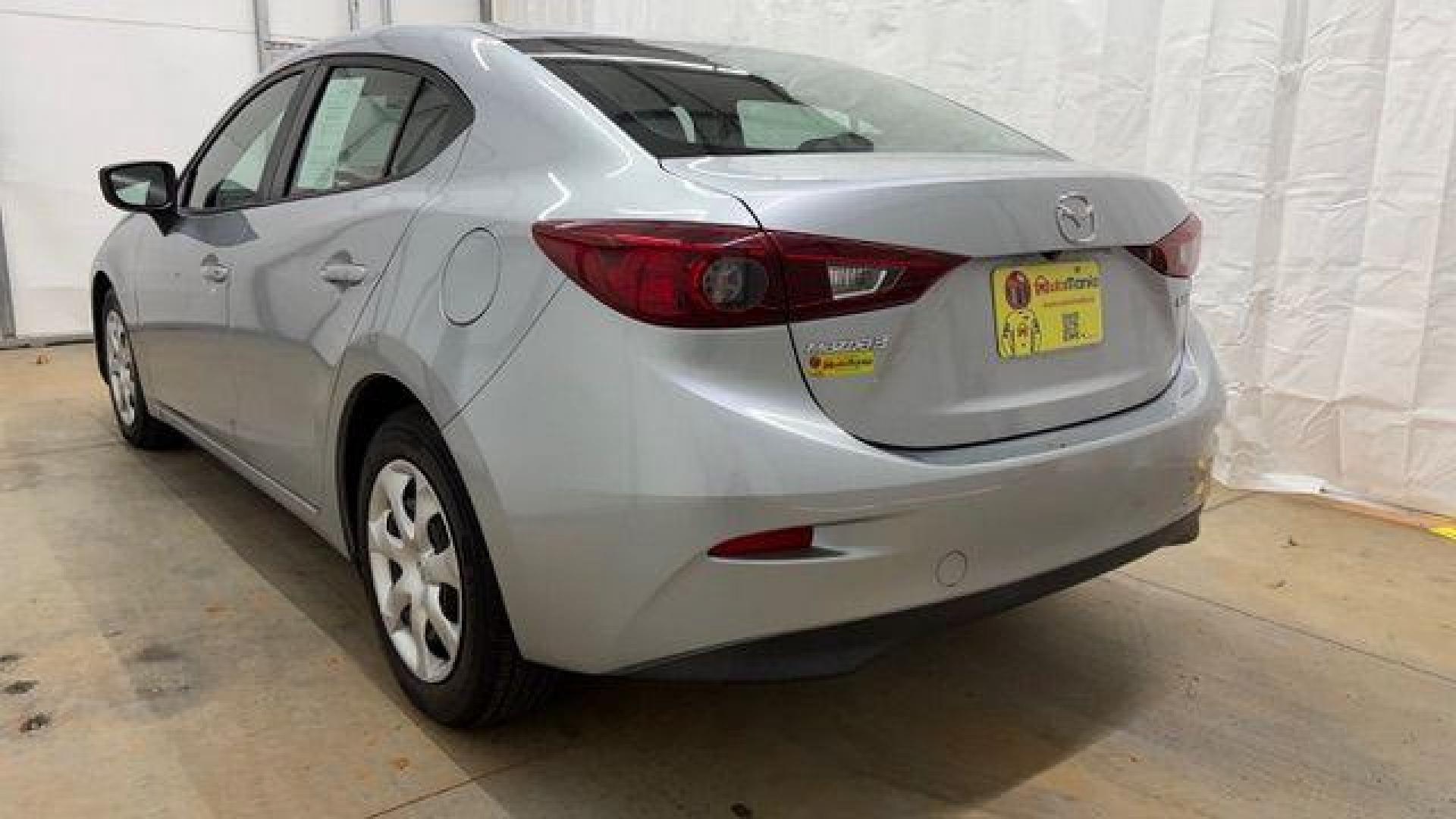 2018 Silver Mazda Mazda3 Sport (3MZBN1U78JM) with an SKYACTIV-G 2L I-4 gasoline direct injection engine, located at 1806 Veterans Memorial Hwy SW, Austell, GA, 30168, (770) 944-9558, 33.817959, -84.606987 - Photo#3