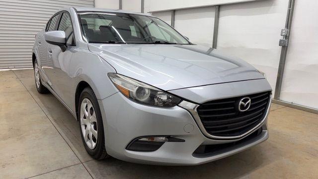 2018 Silver Mazda Mazda3 Sport (3MZBN1U78JM) with an SKYACTIV-G 2L I-4 gasoline direct injection engine, located at 1806 Veterans Memorial Hwy SW, Austell, GA, 30168, (770) 944-9558, 33.817959, -84.606987 - Photo#8