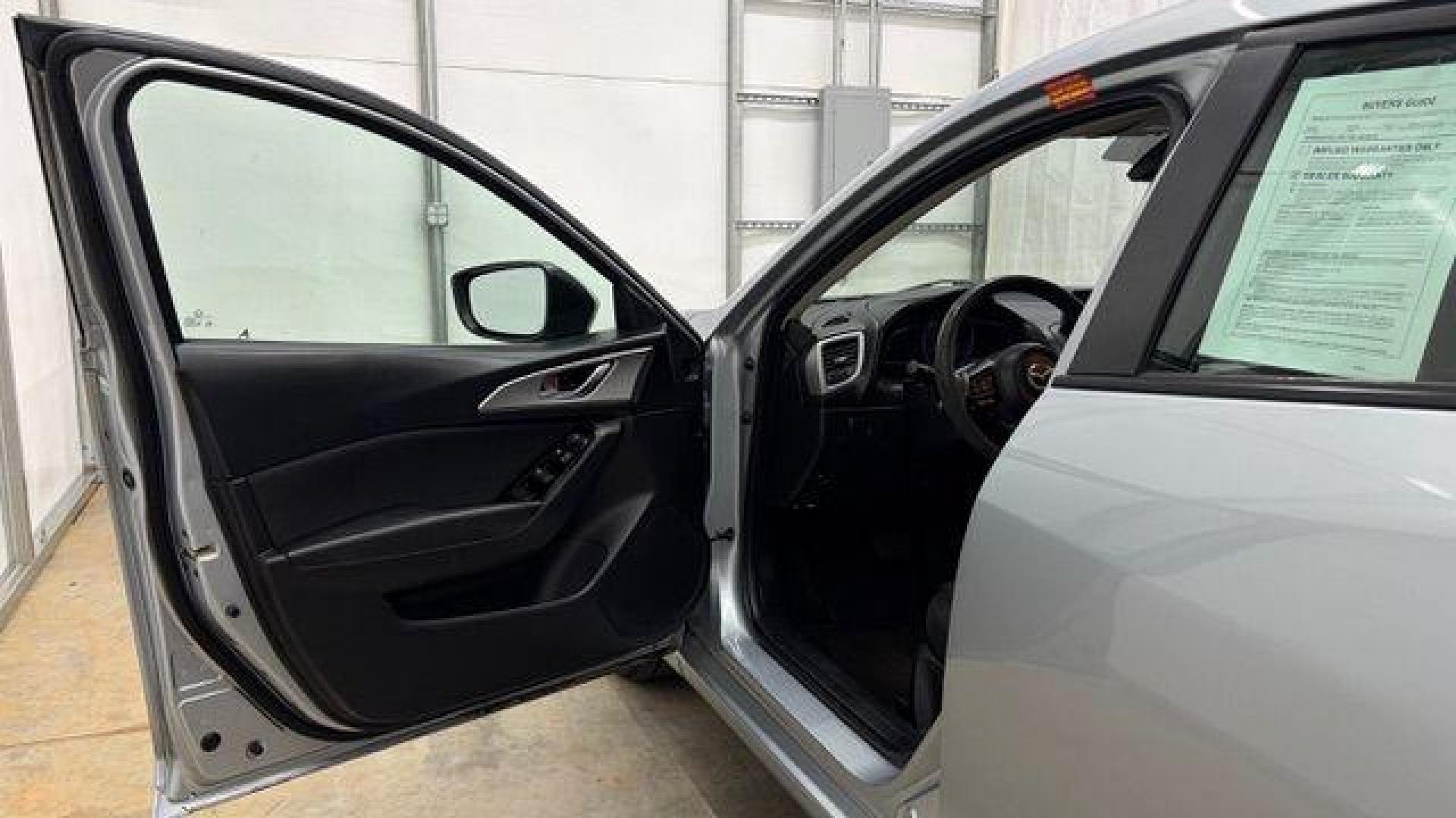 2018 Silver Mazda Mazda3 Sport (3MZBN1U78JM) with an SKYACTIV-G 2L I-4 gasoline direct injection engine, located at 1806 Veterans Memorial Hwy SW, Austell, GA, 30168, (770) 944-9558, 33.817959, -84.606987 - Photo#10