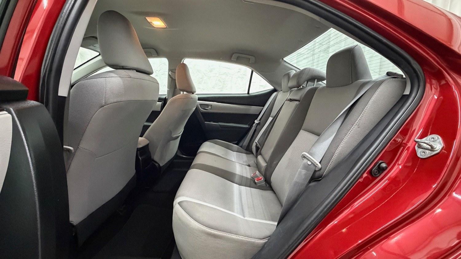 2019 Red Toyota Corolla LE (5YFBURHE6KP) with an 1.8L I-4 DOHC engine, located at 1806 Veterans Memorial Hwy SW, Austell, GA, 30168, (770) 944-9558, 33.817959, -84.606987 - Photo#14
