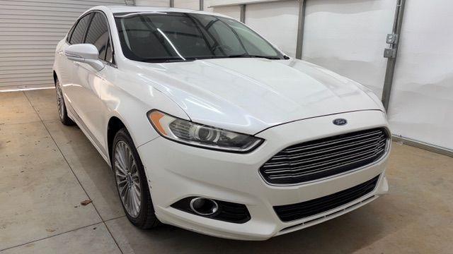 2013 White Ford Fusion Titanium (3FA6P0K98DR) with an EcoBoost 2L I-4 gasoline direct injection engine, located at 1806 Veterans Memorial Hwy SW, Austell, GA, 30168, (770) 944-9558, 33.817959, -84.606987 - Photo#8