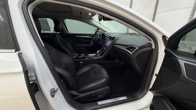2013 White Ford Fusion Titanium (3FA6P0K98DR) with an EcoBoost 2L I-4 gasoline direct injection engine, located at 1806 Veterans Memorial Hwy SW, Austell, GA, 30168, (770) 944-9558, 33.817959, -84.606987 - Photo#16