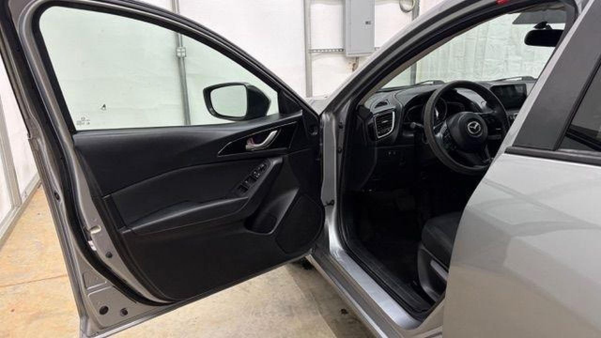 2015 Silver Mazda Mazda3 Hatchback i Sport (3MZBM1K79FM) with an SKYACTIV-G 2L I-4 gasoline direct injection engine, located at 1806 Veterans Memorial Hwy SW, Austell, GA, 30168, (770) 944-9558, 33.817959, -84.606987 - Photo#10