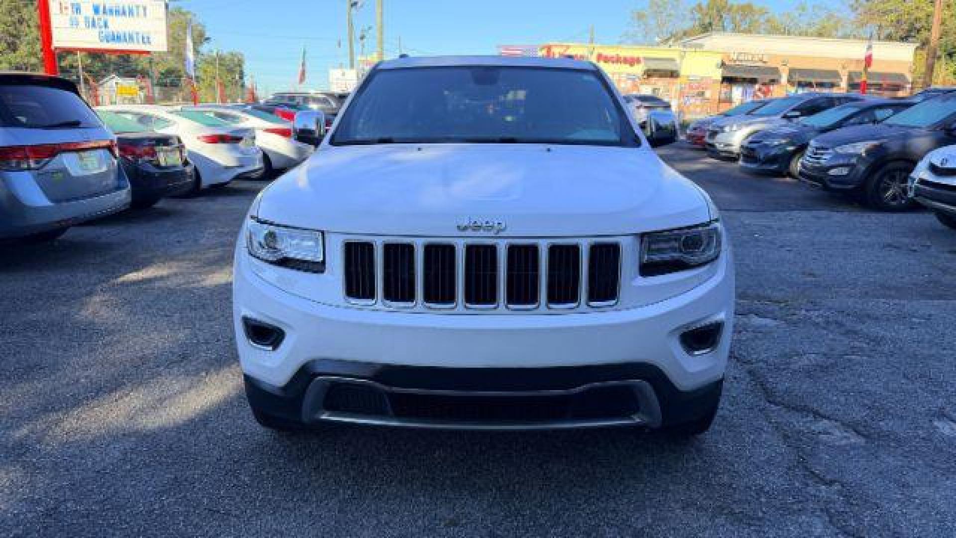 2014 White Jeep Grand Cherokee Limited (1C4RJEBG8EC) , located at 1806 Veterans Memorial Hwy SW, Austell, GA, 30168, (770) 944-9558, 33.817959, -84.606987 - Photo#1