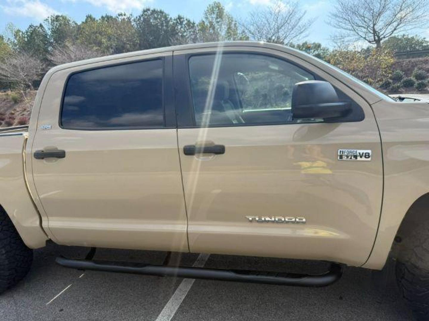 2020 Tan Toyota Tundra SR5 | TRD Pro (5TFDY5F19LX) with an I-FORCE 5.7L V-8 DOHC engine, located at 1806 Veterans Memorial Hwy SW, Austell, GA, 30168, (770) 944-9558, 33.817959, -84.606987 - Photo#3