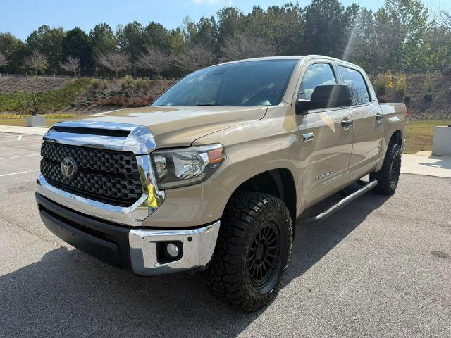 2020 Tan Toyota Tundra SR5 | TRD Pro (5TFDY5F19LX) with an I-FORCE 5.7L V-8 DOHC engine, located at 1806 Veterans Memorial Hwy SW, Austell, GA, 30168, (770) 944-9558, 33.817959, -84.606987 - Photo#9