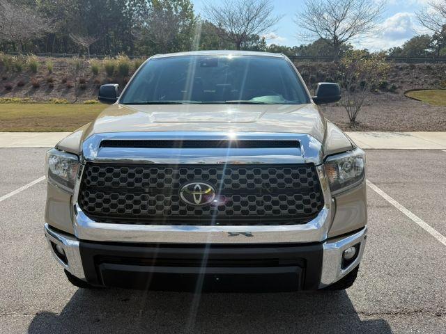 2020 Tan Toyota Tundra SR5 | TRD Pro (5TFDY5F19LX) with an I-FORCE 5.7L V-8 DOHC engine, located at 1806 Veterans Memorial Hwy SW, Austell, GA, 30168, (770) 944-9558, 33.817959, -84.606987 - Photo#10