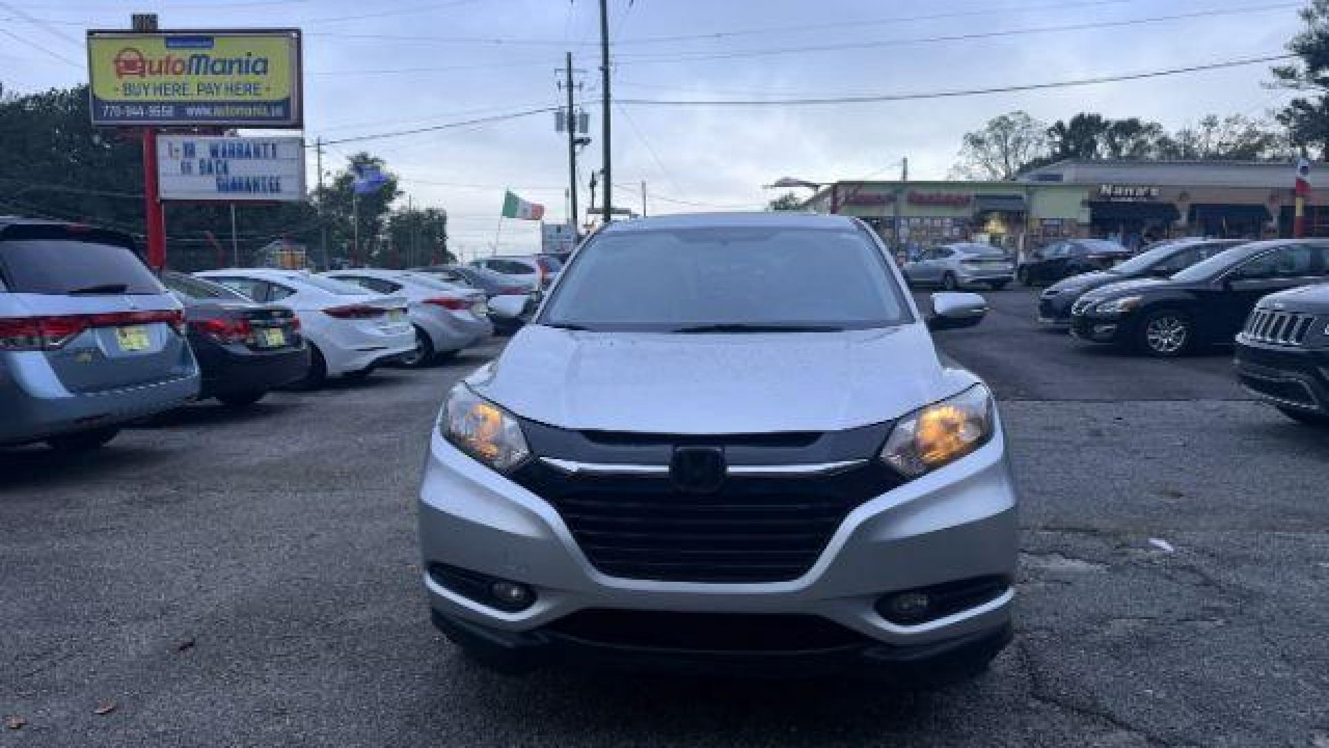 2016 Silver Honda HR-V EX (3CZRU6H53GM) with an 1.8L I-4 variable valve control engine, located at 1806 Veterans Memorial Hwy SW, Austell, GA, 30168, (770) 944-9558, 33.817959, -84.606987 - Photo#0