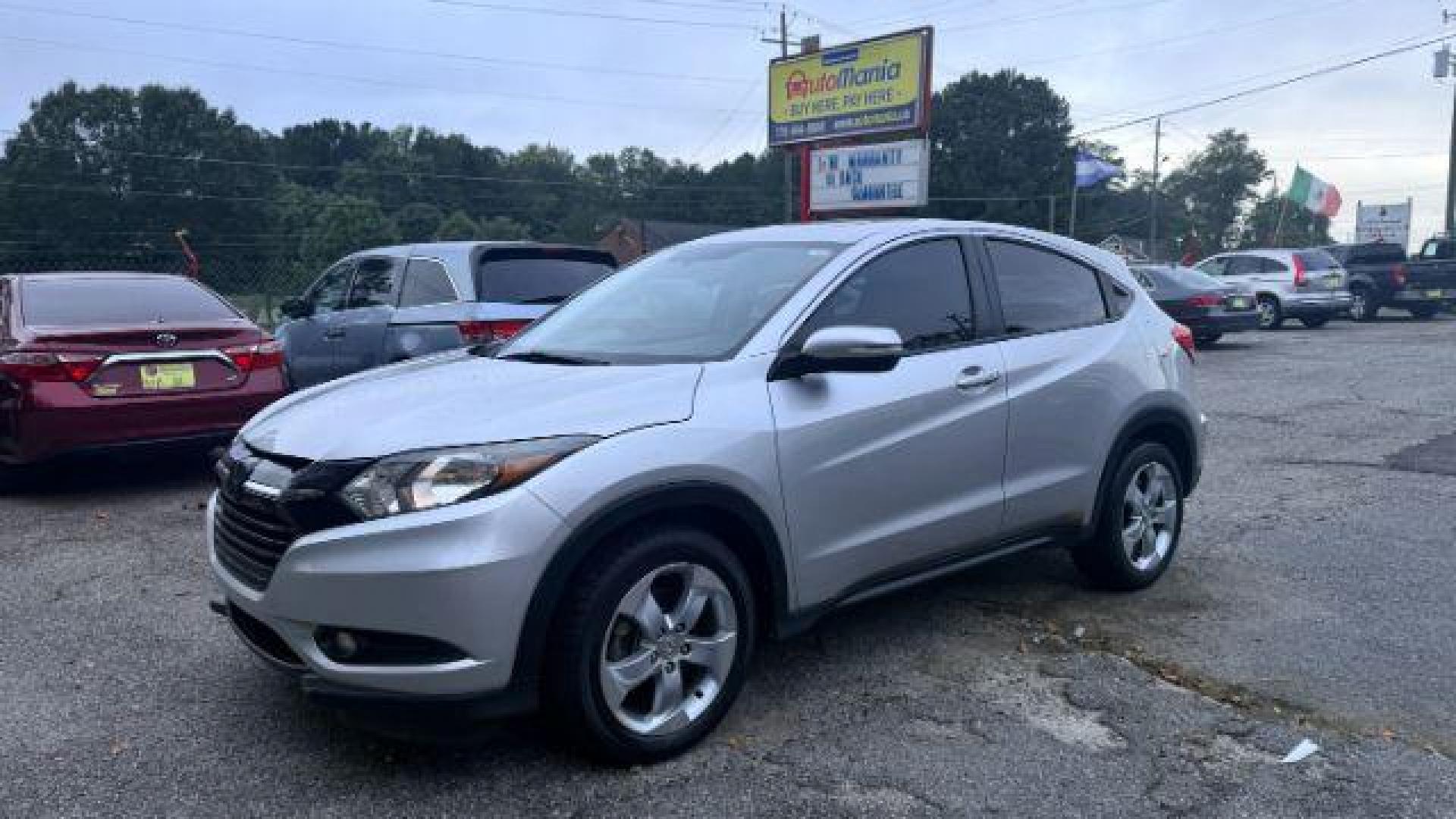 2016 Silver Honda HR-V EX (3CZRU6H53GM) with an 1.8L I-4 variable valve control engine, located at 1806 Veterans Memorial Hwy SW, Austell, GA, 30168, (770) 944-9558, 33.817959, -84.606987 - Photo#1