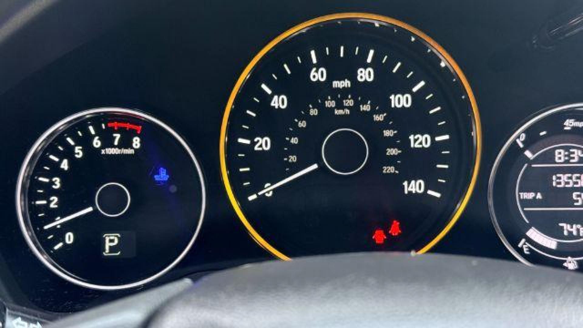 2016 Silver Honda HR-V EX (3CZRU6H53GM) with an 1.8L I-4 variable valve control engine, located at 1806 Veterans Memorial Hwy SW, Austell, GA, 30168, (770) 944-9558, 33.817959, -84.606987 - Photo#12