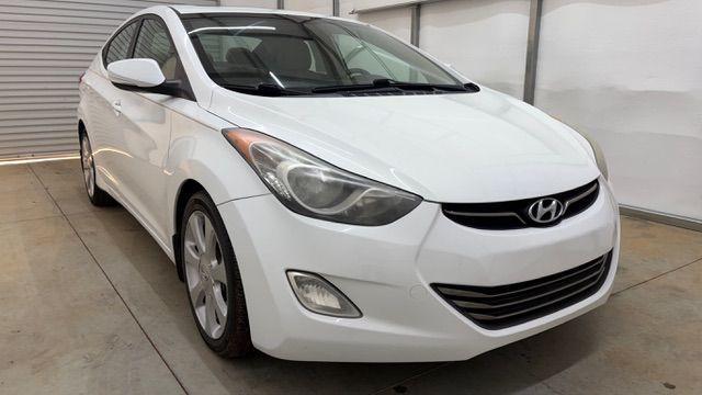 2013 White Hyundai Elantra Limited (5NPDH4AE2DH) with an 1.8L I-4 DOHC engine, located at 1806 Veterans Memorial Hwy SW, Austell, GA, 30168, (770) 944-9558, 33.817959, -84.606987 - Photo#8