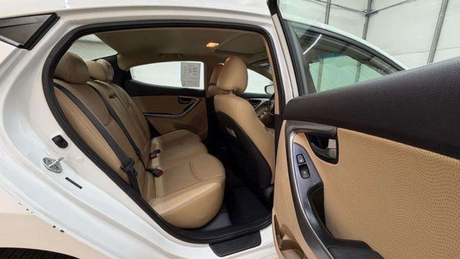 2013 White Hyundai Elantra Limited (5NPDH4AE2DH) with an 1.8L I-4 DOHC engine, located at 1806 Veterans Memorial Hwy SW, Austell, GA, 30168, (770) 944-9558, 33.817959, -84.606987 - Photo#15