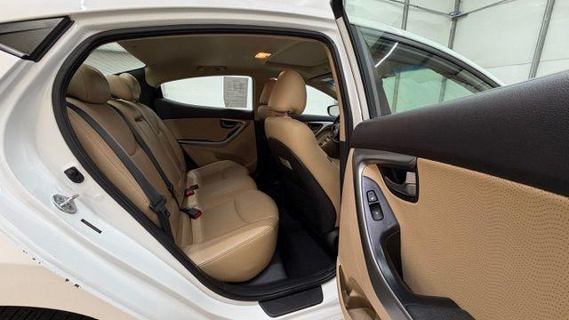 2013 White Hyundai Elantra Limited (5NPDH4AE2DH) with an 1.8L I-4 DOHC engine, located at 1806 Veterans Memorial Hwy SW, Austell, GA, 30168, (770) 944-9558, 33.817959, -84.606987 - Photo#15