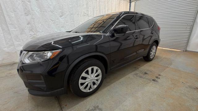 2017 Black Nissan Rogue S (JN8AT2MT7HW) with an 2.5L I-4 DOHC engine, located at 1806 Veterans Memorial Hwy SW, Austell, GA, 30168, (770) 944-9558, 33.817959, -84.606987 - Photo#1