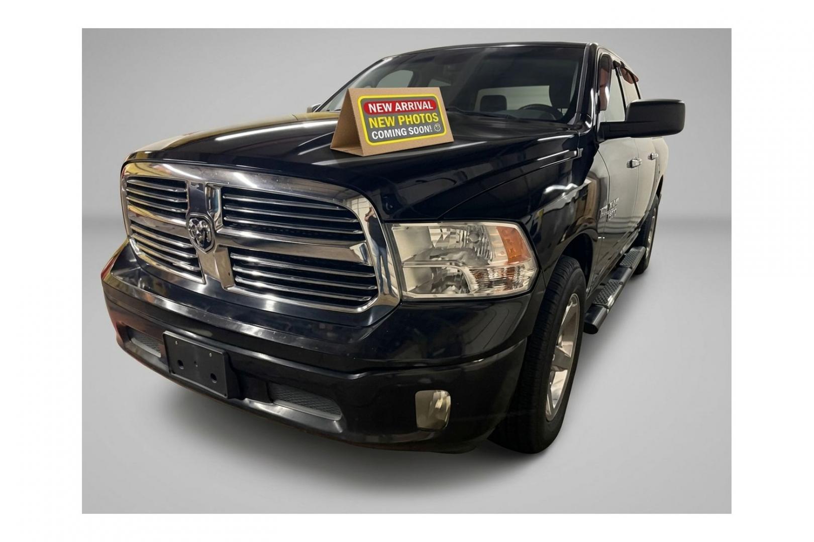 2013 Black Ram 1500 Big Horn (1C6RR6LT4DS) with an HEMI 5.7L V-8 variab engine, located at 1806 Veterans Memorial Hwy SW, Austell, GA, 30168, (770) 944-9558, 33.817959, -84.606987 - This 2013 Ram Big Horn has passed a 100+ point inspection performed in our own service center. It's in great running condition and clean inside and out. The tires are like new. Come see it in person and take it for a test drive! Why Choose Automania? At Automania, we make car buying easy and stress- Photo#0