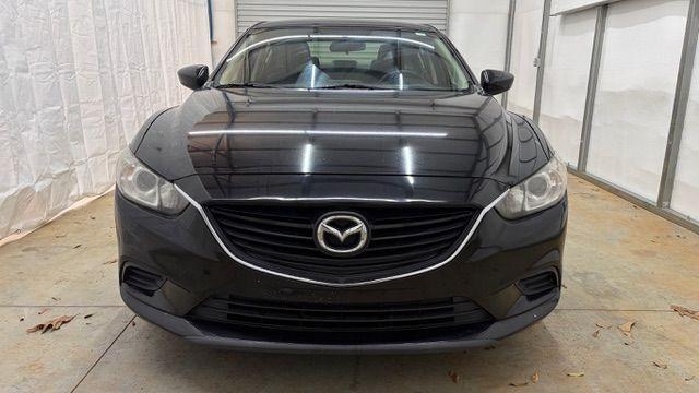 2016 Black Mazda Mazda6 i Sport (JM1GJ1U57G1) with an SKYACTIV-G 2.5L I-4 gasoline direct injection engine, located at 1806 Veterans Memorial Hwy SW, Austell, GA, 30168, (770) 944-9558, 33.817959, -84.606987 - Photo#9