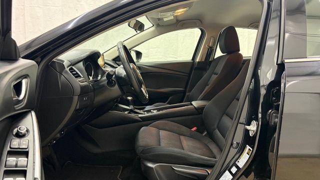 2016 Black Mazda Mazda6 i Sport (JM1GJ1U57G1) with an SKYACTIV-G 2.5L I-4 gasoline direct injection engine, located at 1806 Veterans Memorial Hwy SW, Austell, GA, 30168, (770) 944-9558, 33.817959, -84.606987 - Photo#11