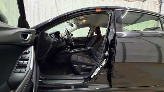 2016 Black Mazda Mazda6 i Sport (JM1GJ1U57G1) with an SKYACTIV-G 2.5L I-4 gasoline direct injection engine, located at 1806 Veterans Memorial Hwy SW, Austell, GA, 30168, (770) 944-9558, 33.817959, -84.606987 - Photo#12