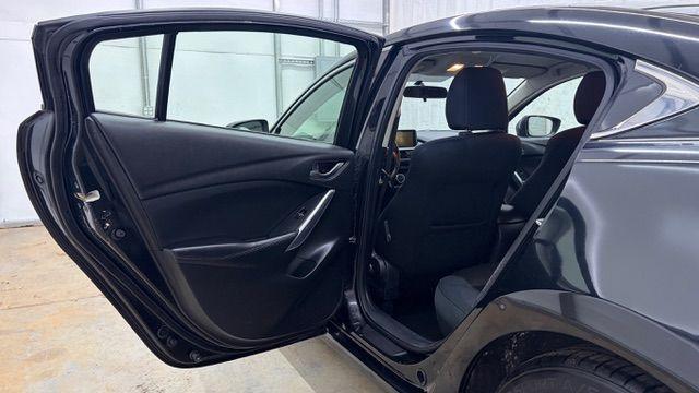 2016 Black Mazda Mazda6 i Sport (JM1GJ1U57G1) with an SKYACTIV-G 2.5L I-4 gasoline direct injection engine, located at 1806 Veterans Memorial Hwy SW, Austell, GA, 30168, (770) 944-9558, 33.817959, -84.606987 - Photo#13