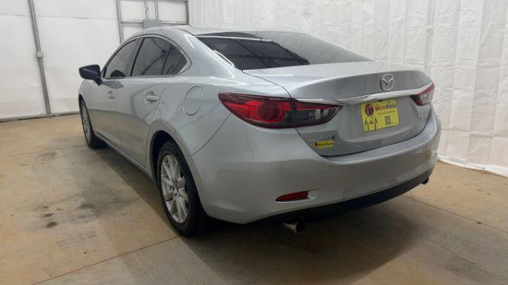 2017 Silver Mazda Mazda6 Sport (JM1GL1U59H1) with an SKYACTIV-G 2.5L I-4 gasoline direct injection engine, located at 1806 Veterans Memorial Hwy SW, Austell, GA, 30168, (770) 944-9558, 33.817959, -84.606987 - Photo#3