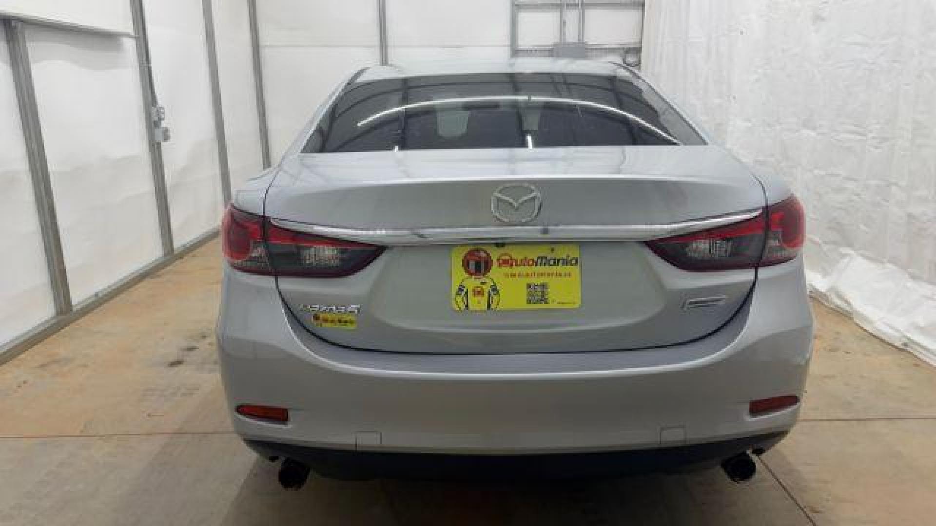 2017 Silver Mazda Mazda6 Sport (JM1GL1U59H1) with an SKYACTIV-G 2.5L I-4 gasoline direct injection engine, located at 1806 Veterans Memorial Hwy SW, Austell, GA, 30168, (770) 944-9558, 33.817959, -84.606987 - Photo#4