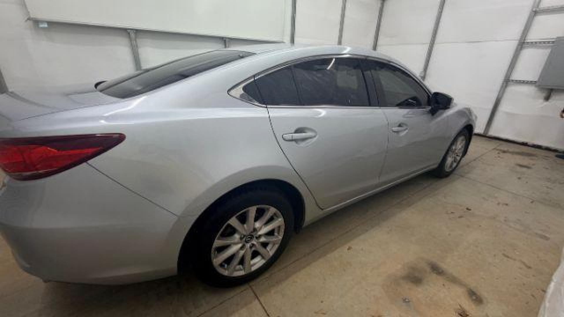 2017 Silver Mazda Mazda6 Sport (JM1GL1U59H1) with an SKYACTIV-G 2.5L I-4 gasoline direct injection engine, located at 1806 Veterans Memorial Hwy SW, Austell, GA, 30168, (770) 944-9558, 33.817959, -84.606987 - Photo#6