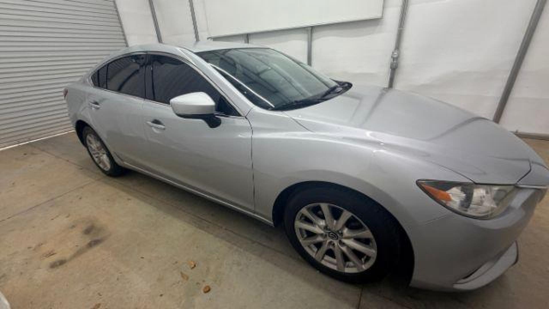 2017 Silver Mazda Mazda6 Sport (JM1GL1U59H1) with an SKYACTIV-G 2.5L I-4 gasoline direct injection engine, located at 1806 Veterans Memorial Hwy SW, Austell, GA, 30168, (770) 944-9558, 33.817959, -84.606987 - Photo#7