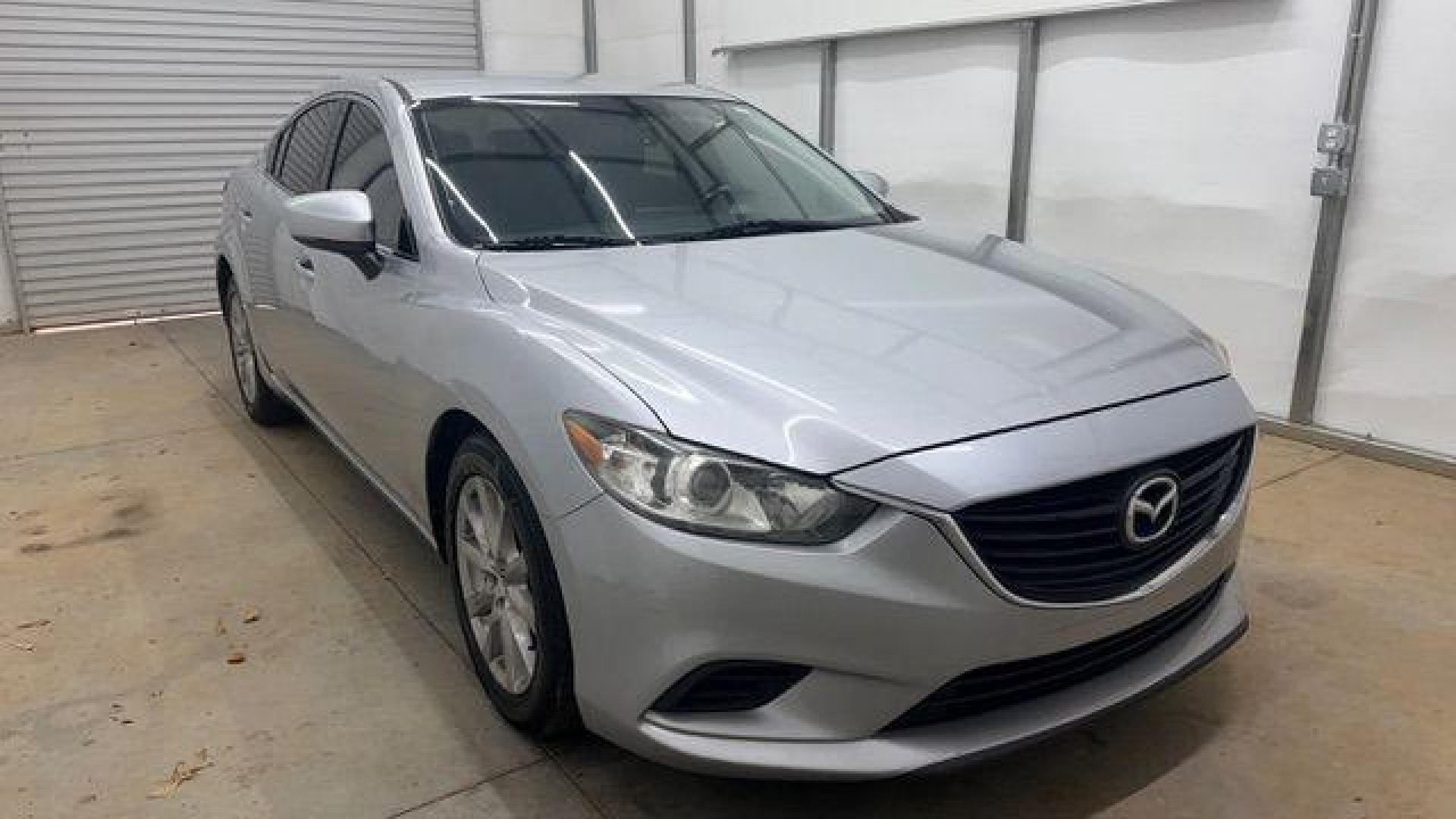 2017 Silver Mazda Mazda6 Sport (JM1GL1U59H1) with an SKYACTIV-G 2.5L I-4 gasoline direct injection engine, located at 1806 Veterans Memorial Hwy SW, Austell, GA, 30168, (770) 944-9558, 33.817959, -84.606987 - Photo#8