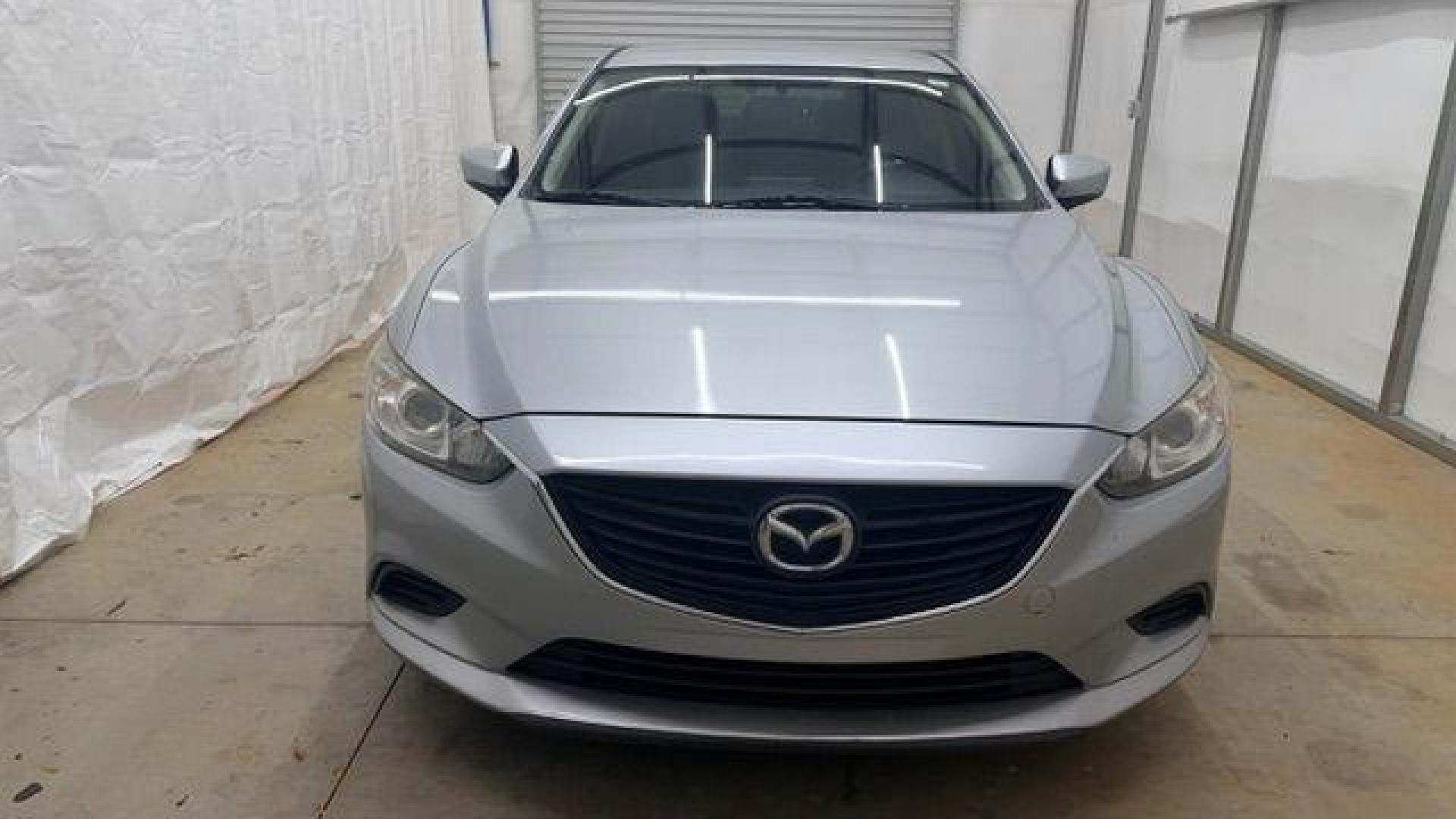 2017 Silver Mazda Mazda6 Sport (JM1GL1U59H1) with an SKYACTIV-G 2.5L I-4 gasoline direct injection engine, located at 1806 Veterans Memorial Hwy SW, Austell, GA, 30168, (770) 944-9558, 33.817959, -84.606987 - Photo#9