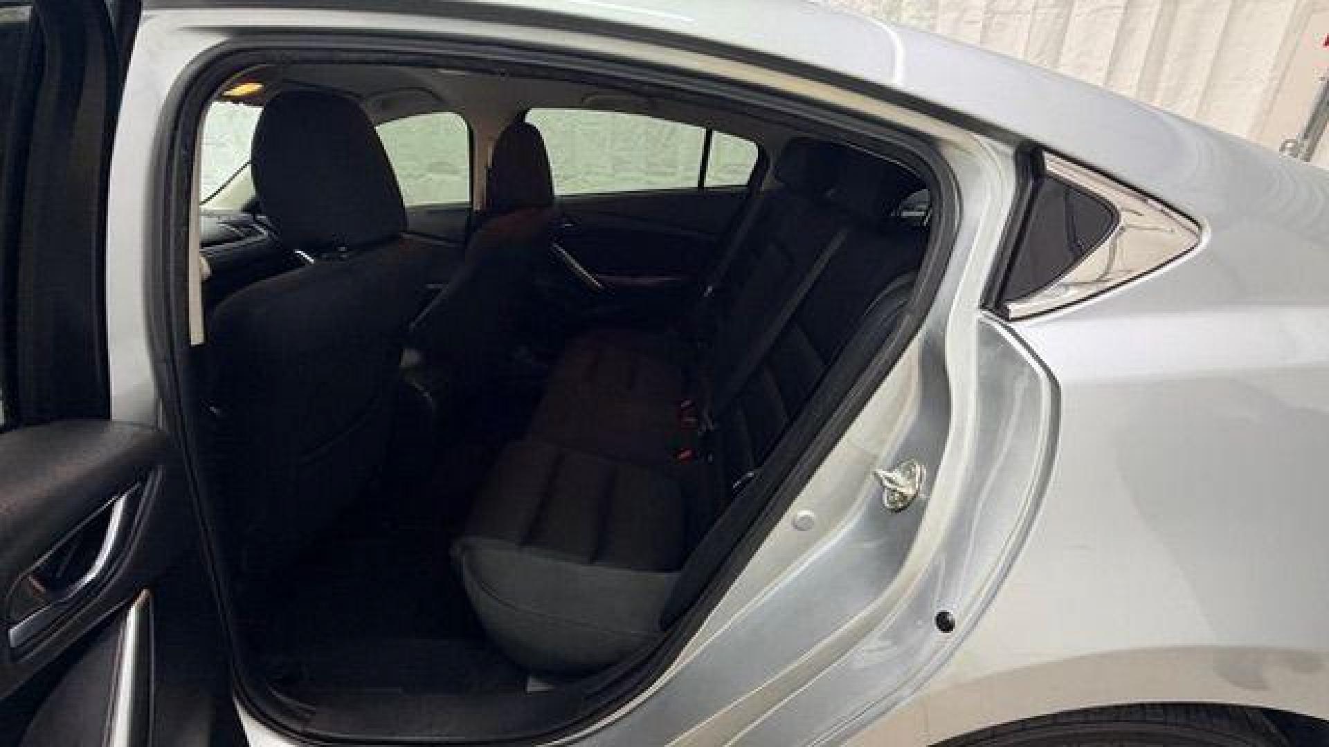 2017 Silver Mazda Mazda6 Sport (JM1GL1U59H1) with an SKYACTIV-G 2.5L I-4 gasoline direct injection engine, located at 1806 Veterans Memorial Hwy SW, Austell, GA, 30168, (770) 944-9558, 33.817959, -84.606987 - Photo#14