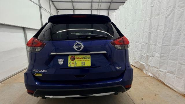 2017 Blue Nissan Rogue SV (KNMAT2MT7HP) with an 2.5L I-4 DOHC engine, located at 1806 Veterans Memorial Hwy SW, Austell, GA, 30168, (770) 944-9558, 33.817959, -84.606987 - Photo#5