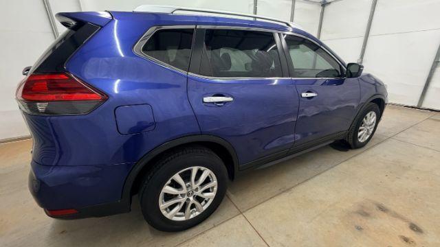 2017 Blue Nissan Rogue SV (KNMAT2MT7HP) with an 2.5L I-4 DOHC engine, located at 1806 Veterans Memorial Hwy SW, Austell, GA, 30168, (770) 944-9558, 33.817959, -84.606987 - Photo#7
