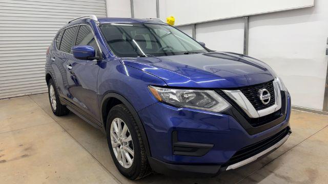 2017 Blue Nissan Rogue SV (KNMAT2MT7HP) with an 2.5L I-4 DOHC engine, located at 1806 Veterans Memorial Hwy SW, Austell, GA, 30168, (770) 944-9558, 33.817959, -84.606987 - Photo#9