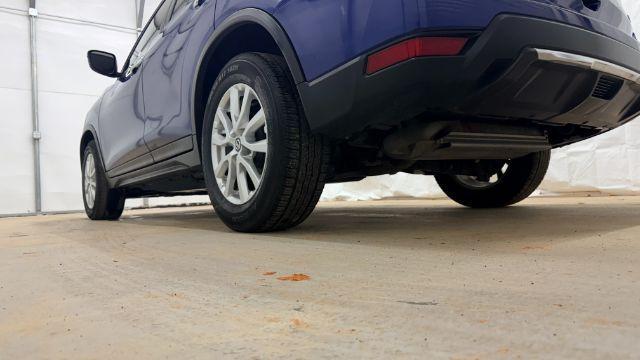 2017 Blue Nissan Rogue SV (KNMAT2MT7HP) with an 2.5L I-4 DOHC engine, located at 1806 Veterans Memorial Hwy SW, Austell, GA, 30168, (770) 944-9558, 33.817959, -84.606987 - Photo#24