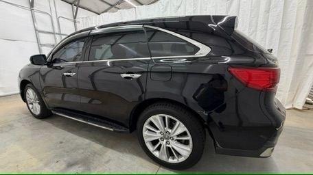 2017 Black Acura MDX w/Technology Package (5FRYD4H54HB) with an 3.5L V-6 gasoline direct injection engine, located at 1806 Veterans Memorial Hwy SW, Austell, GA, 30168, (770) 944-9558, 33.817959, -84.606987- Photo#2