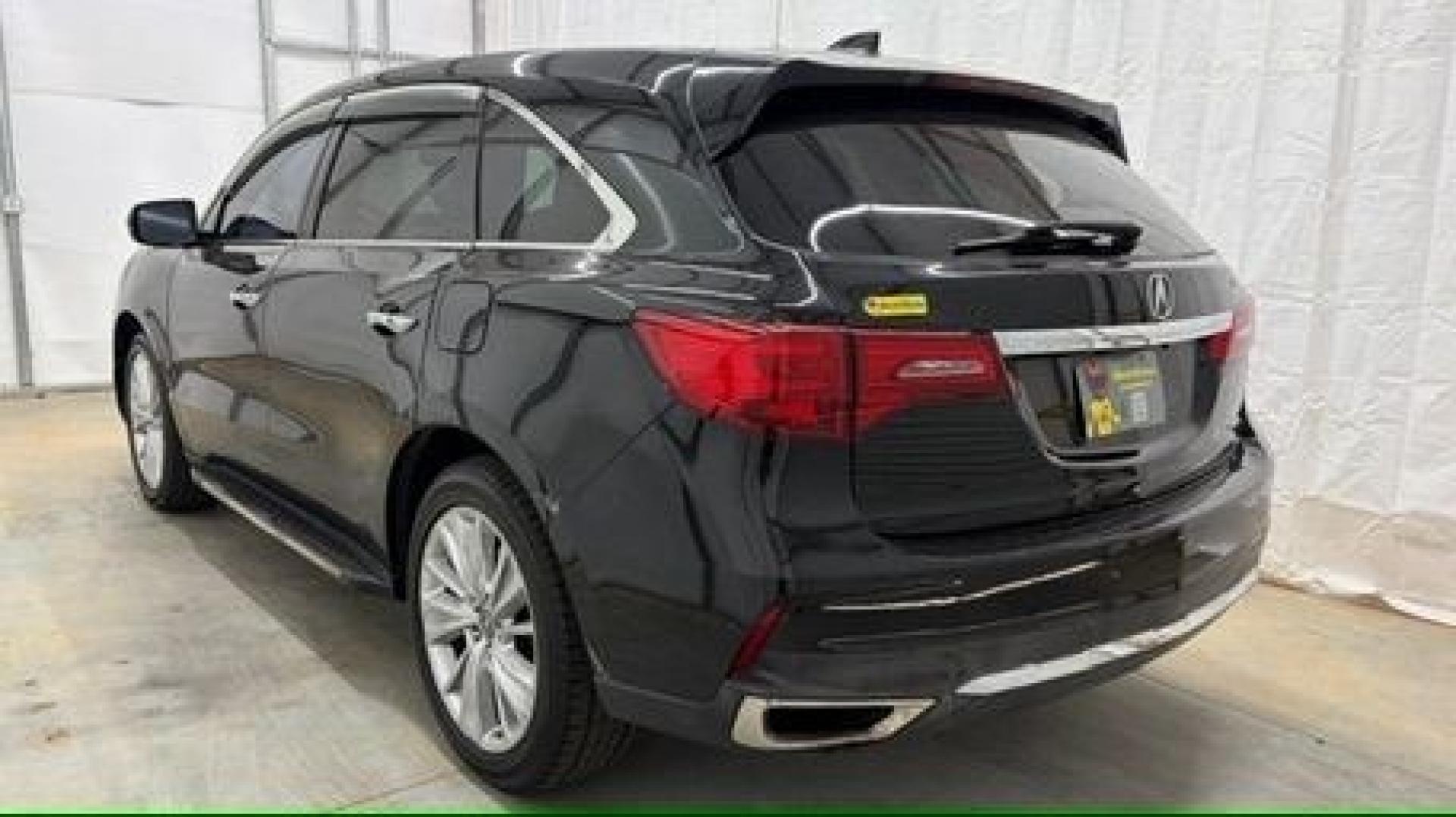 2017 Black Acura MDX w/Technology Package (5FRYD4H54HB) with an 3.5L V-6 gasoline direct injection engine, located at 1806 Veterans Memorial Hwy SW, Austell, GA, 30168, (770) 944-9558, 33.817959, -84.606987- Photo#3