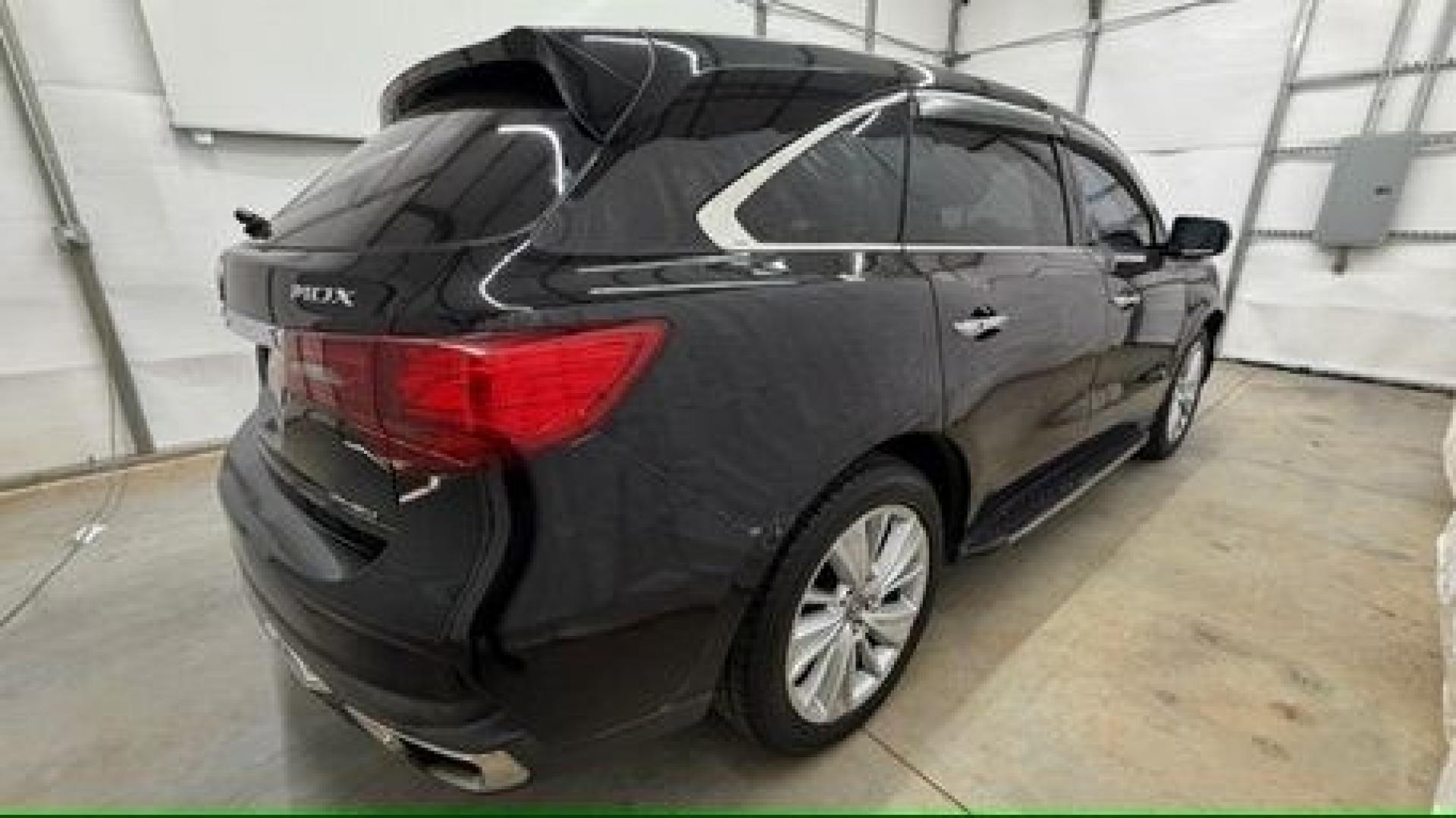 2017 Black Acura MDX w/Technology Package (5FRYD4H54HB) with an 3.5L V-6 gasoline direct injection engine, located at 1806 Veterans Memorial Hwy SW, Austell, GA, 30168, (770) 944-9558, 33.817959, -84.606987- Photo#6