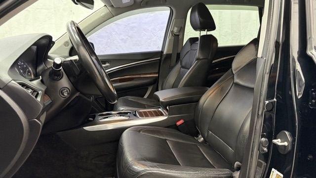 2017 Black Acura MDX w/Technology Package (5FRYD4H54HB) with an 3.5L V-6 gasoline direct injection engine, located at 1806 Veterans Memorial Hwy SW, Austell, GA, 30168, (770) 944-9558, 33.817959, -84.606987- Photo#11