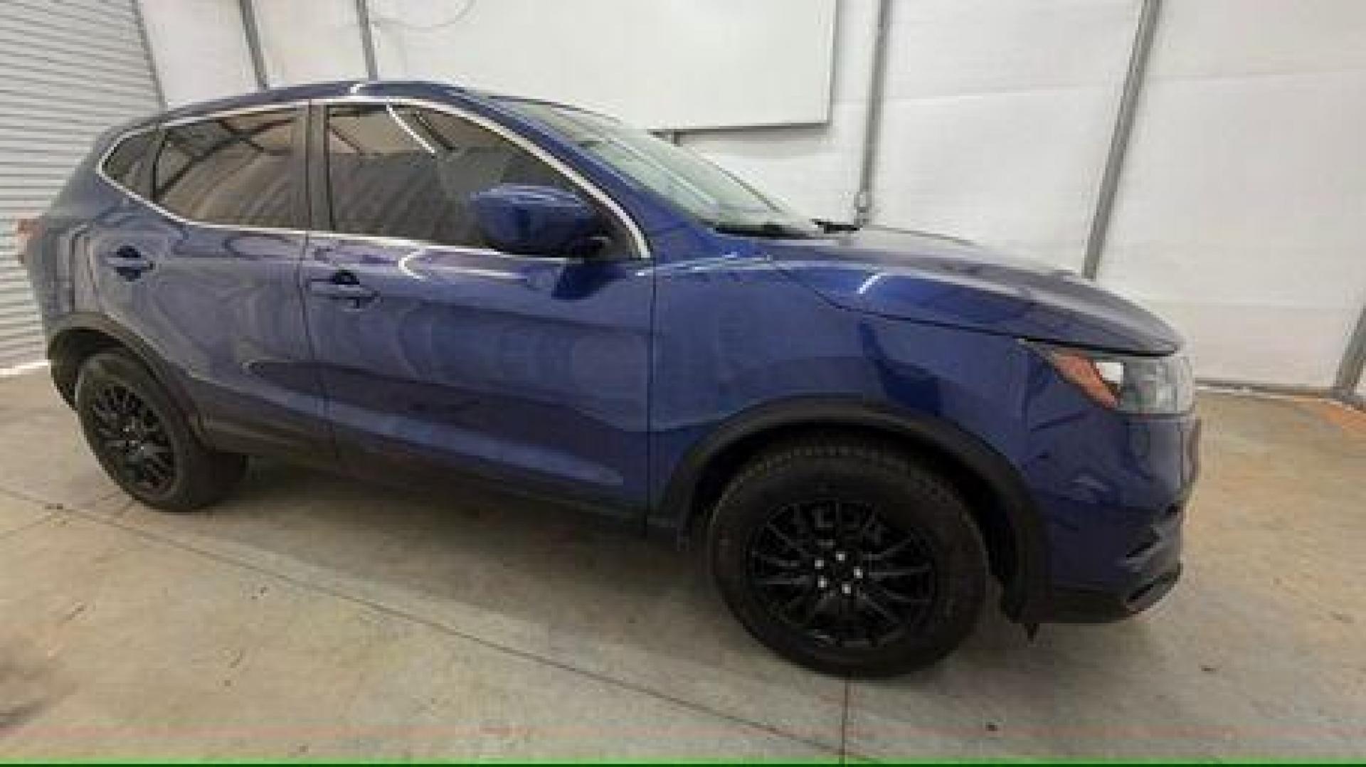2020 Blue Nissan Rogue Sport S AWD Xtronic CVT (JN1BJ1CW0LW) with an 2L I-4 gasoline direct injection engine, located at 1806 Veterans Memorial Hwy SW, Austell, GA, 30168, (770) 944-9558, 33.817959, -84.606987 - Photo#7