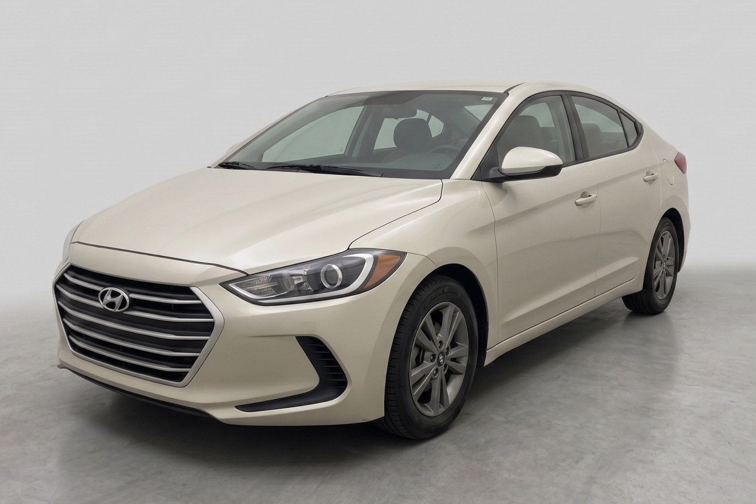 2017 TAN Hyundai Elantra SE (5NPD84LF0HH) with an Nu 2L I-4 DOHC engine, located at 1806 Veterans Memorial Hwy SW, Austell, GA, 30168, (770) 944-9558, 33.817959, -84.606987 - Photo#0