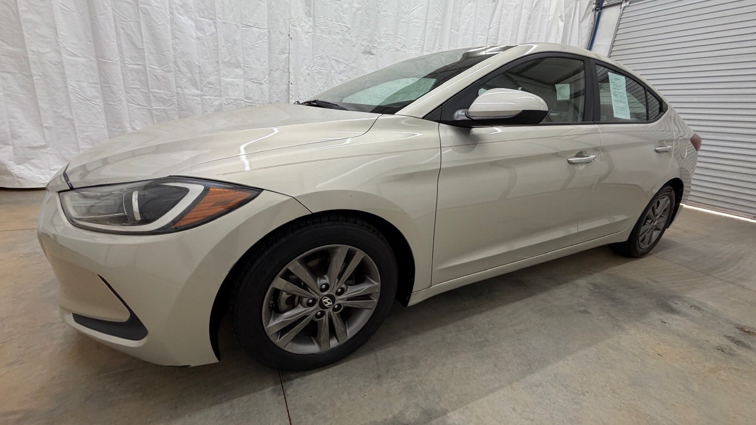 2017 TAN Hyundai Elantra SE (5NPD84LF0HH) with an Nu 2L I-4 DOHC engine, located at 1806 Veterans Memorial Hwy SW, Austell, GA, 30168, (770) 944-9558, 33.817959, -84.606987 - Photo#1