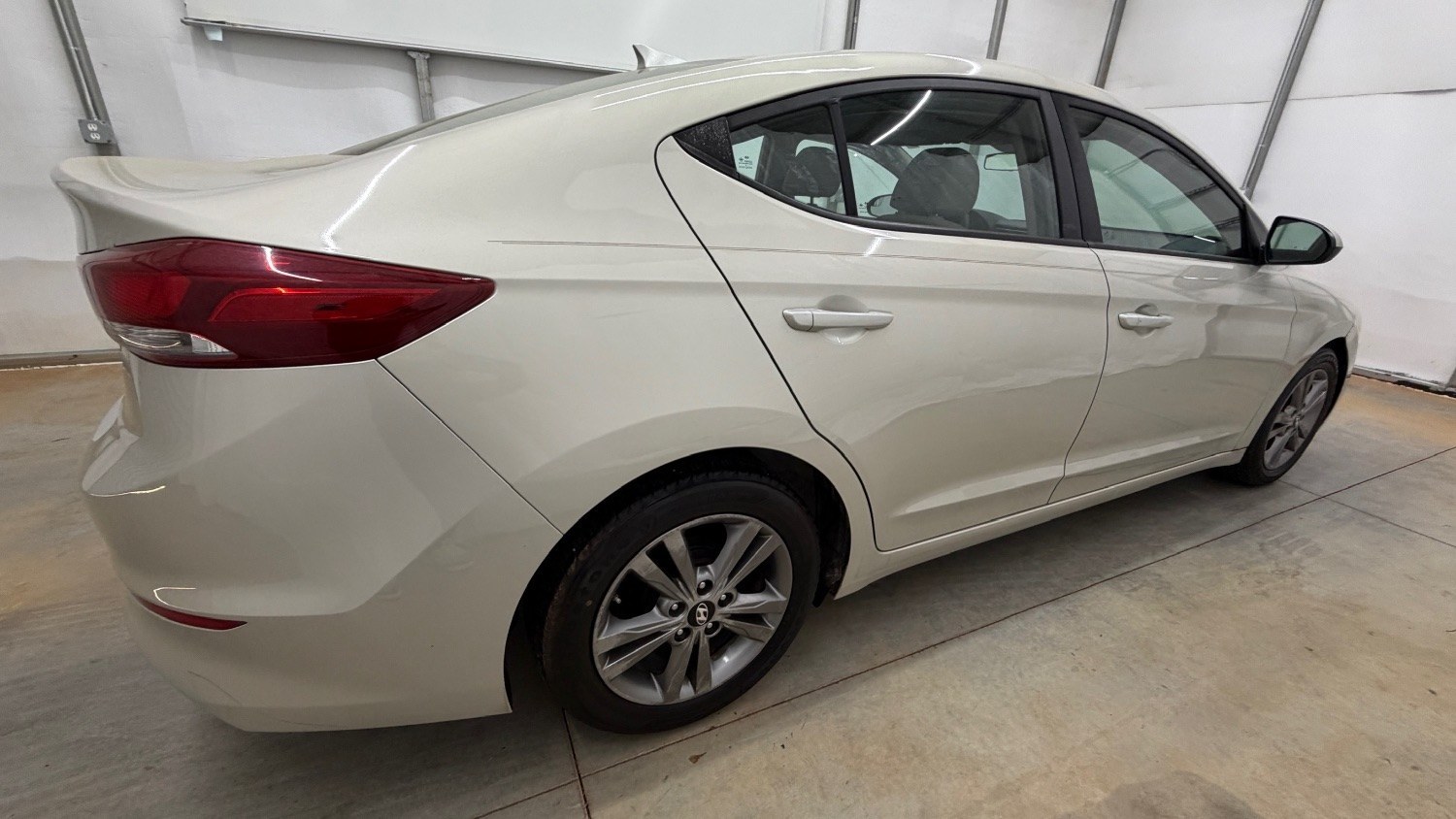 2017 TAN Hyundai Elantra SE (5NPD84LF0HH) with an Nu 2L I-4 DOHC engine, located at 1806 Veterans Memorial Hwy SW, Austell, GA, 30168, (770) 944-9558, 33.817959, -84.606987 - Photo#6